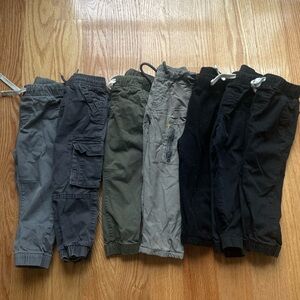 Toddler Boys Joggers Bundle - 2T